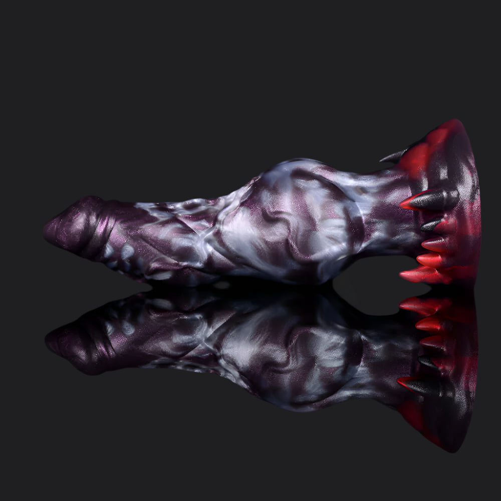 Dark Ice Monster Dildo - Manticore - Dragon Dildo UK