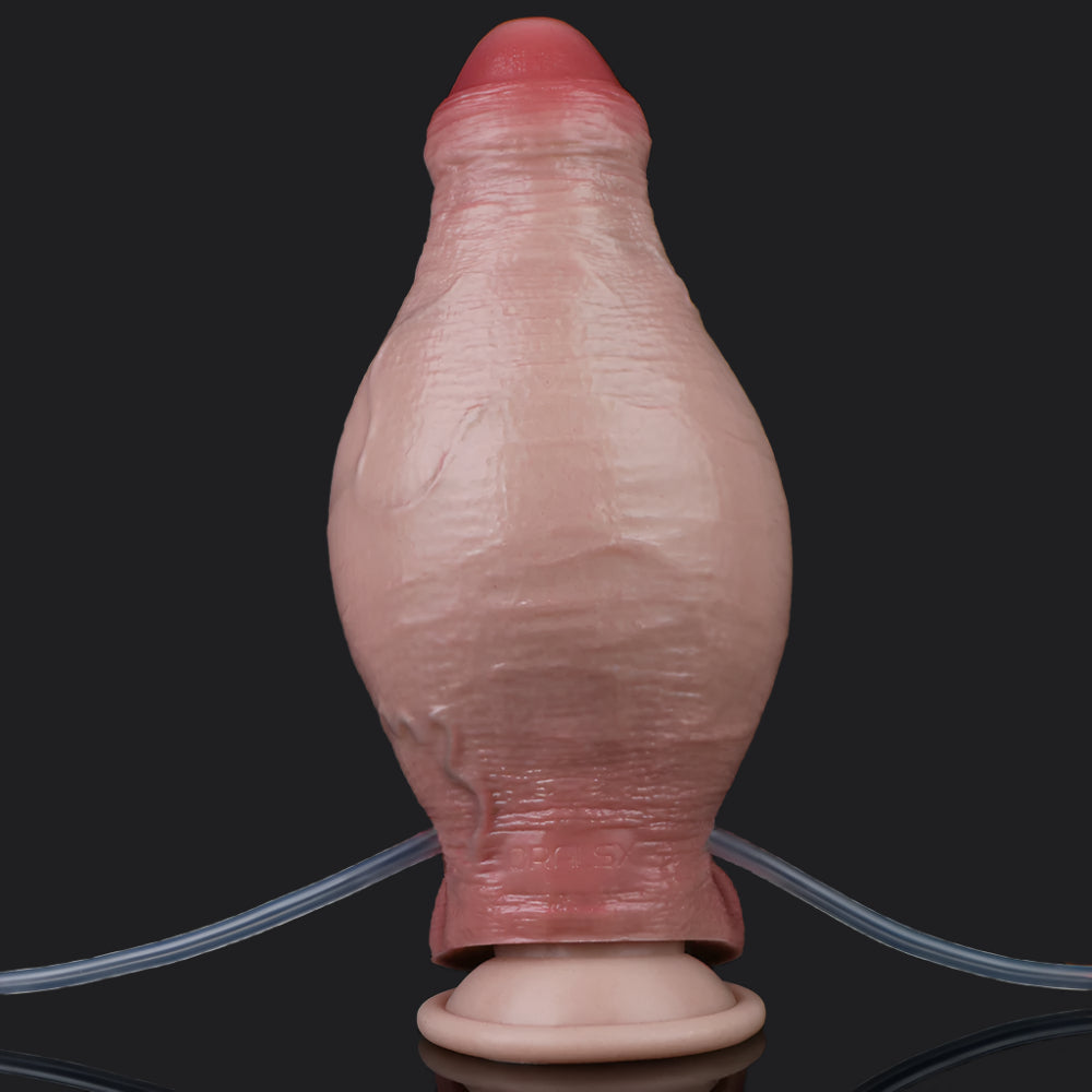 Titan 6 Inch Squirting Inflatable Dildo