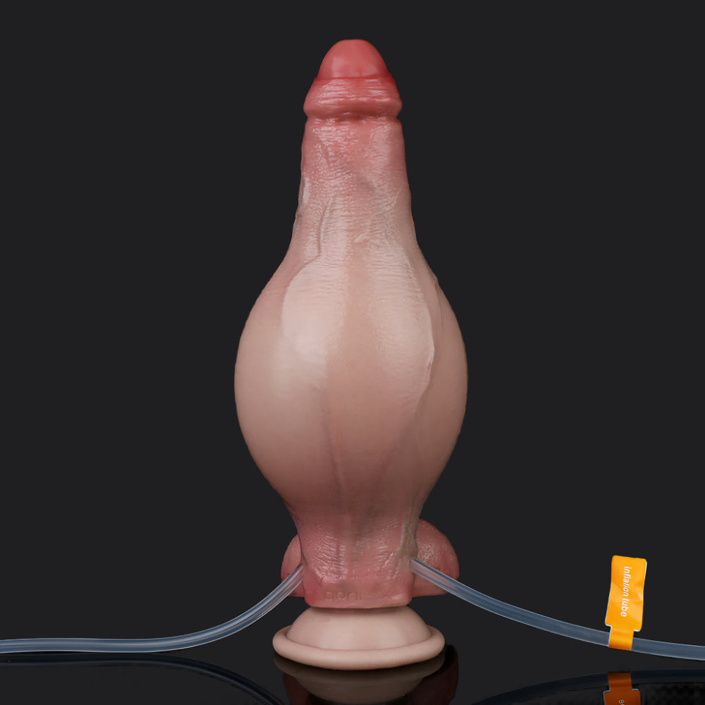 Apollo 7 Inch Squirting Inflatable Dildo