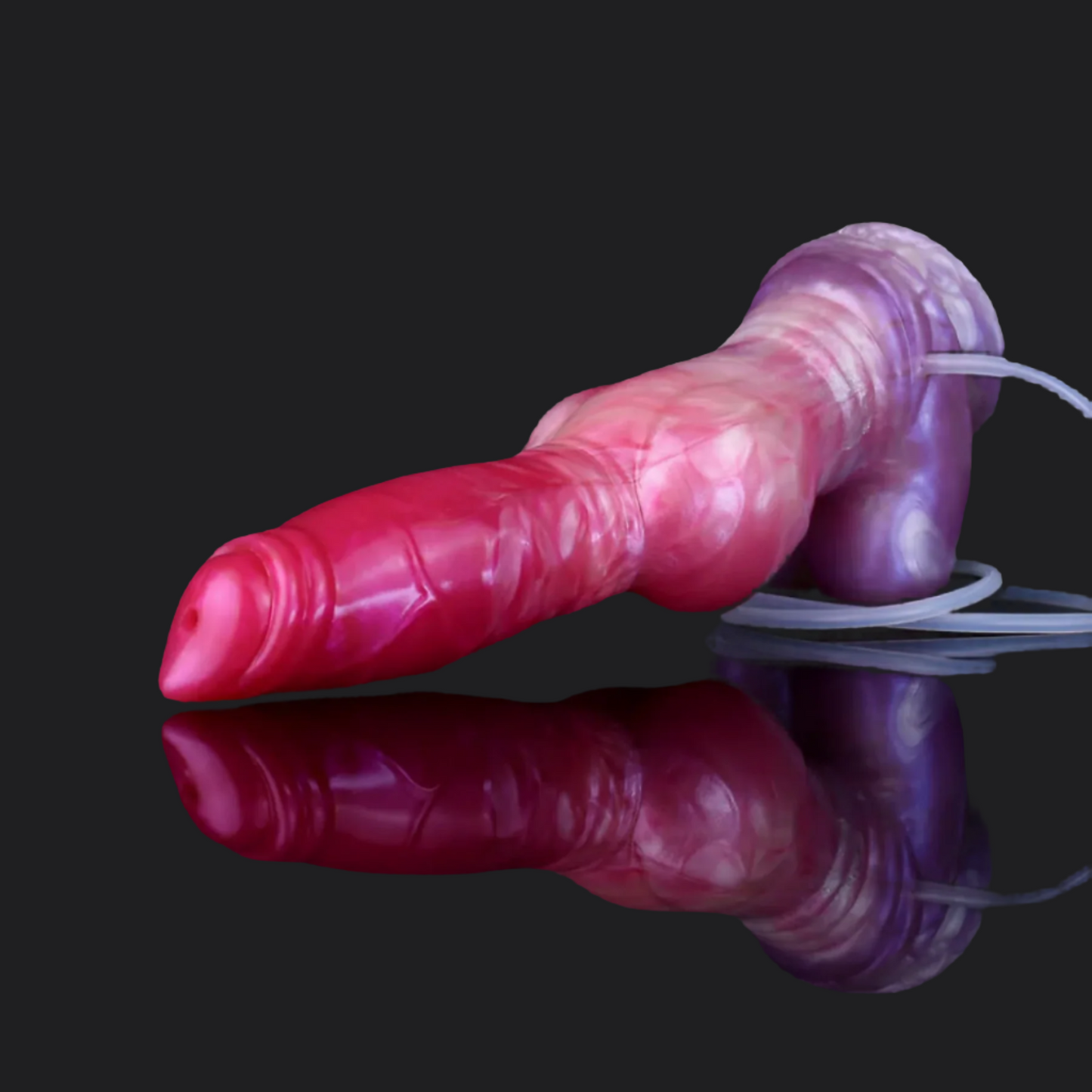 Screaming Pink Squirting Monster Dildo - Ringo