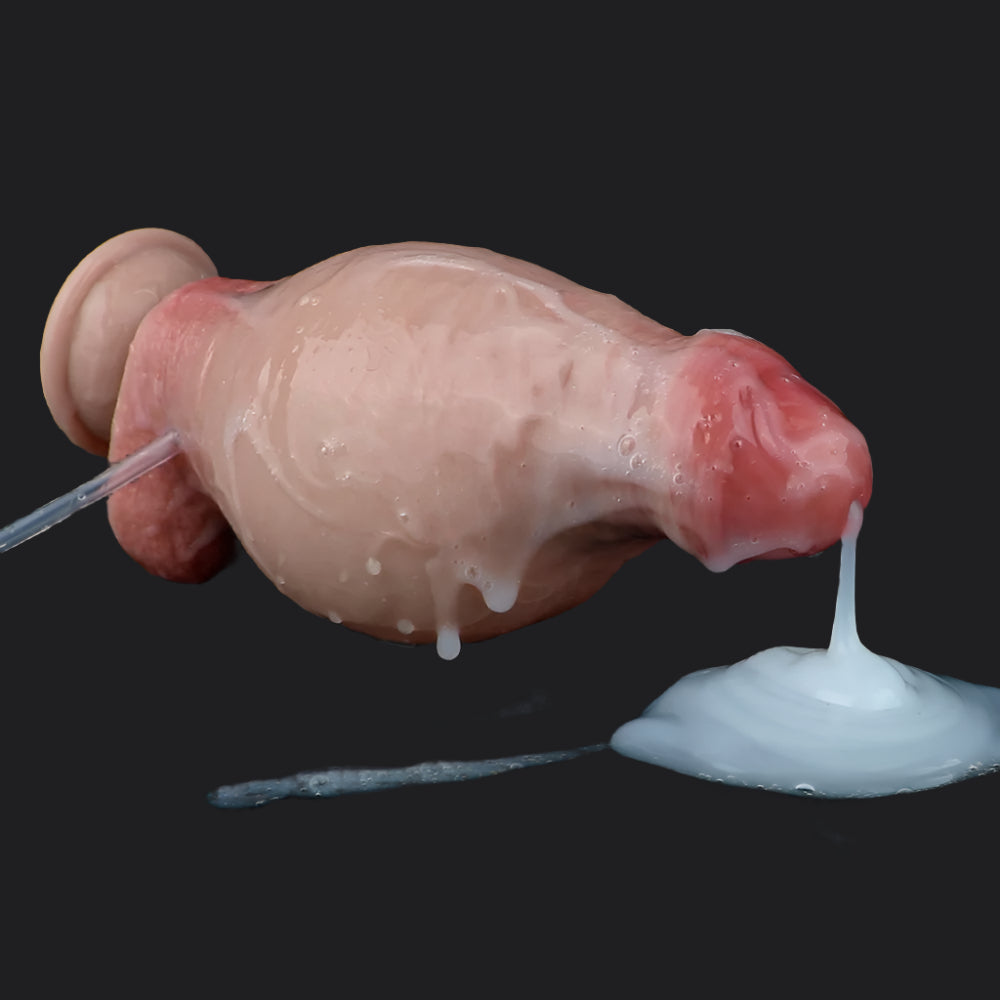 Titan 6 Inch Squirting Inflatable Dildo