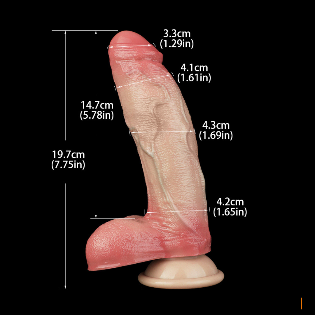 Darius 7.5 Inch Realistic Dildo