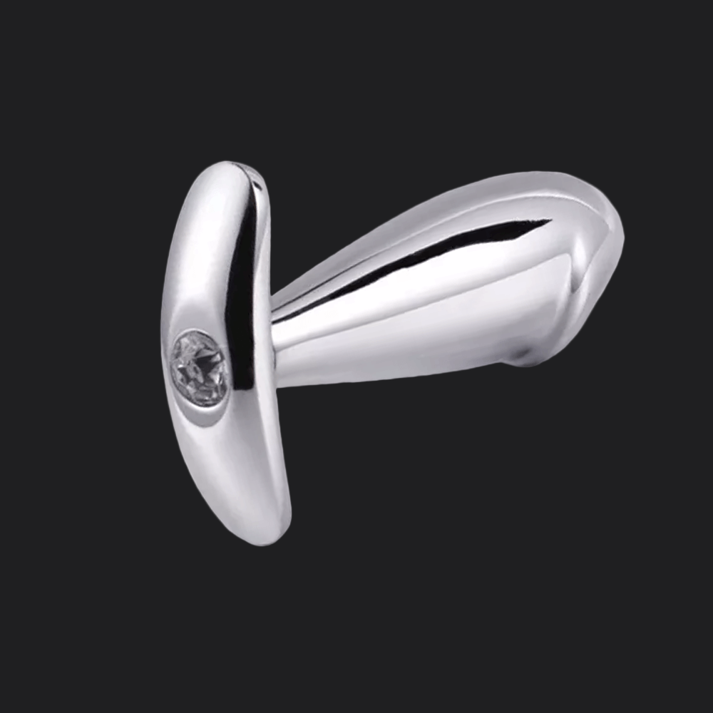Metallic Butt Plug at Dildoes UK