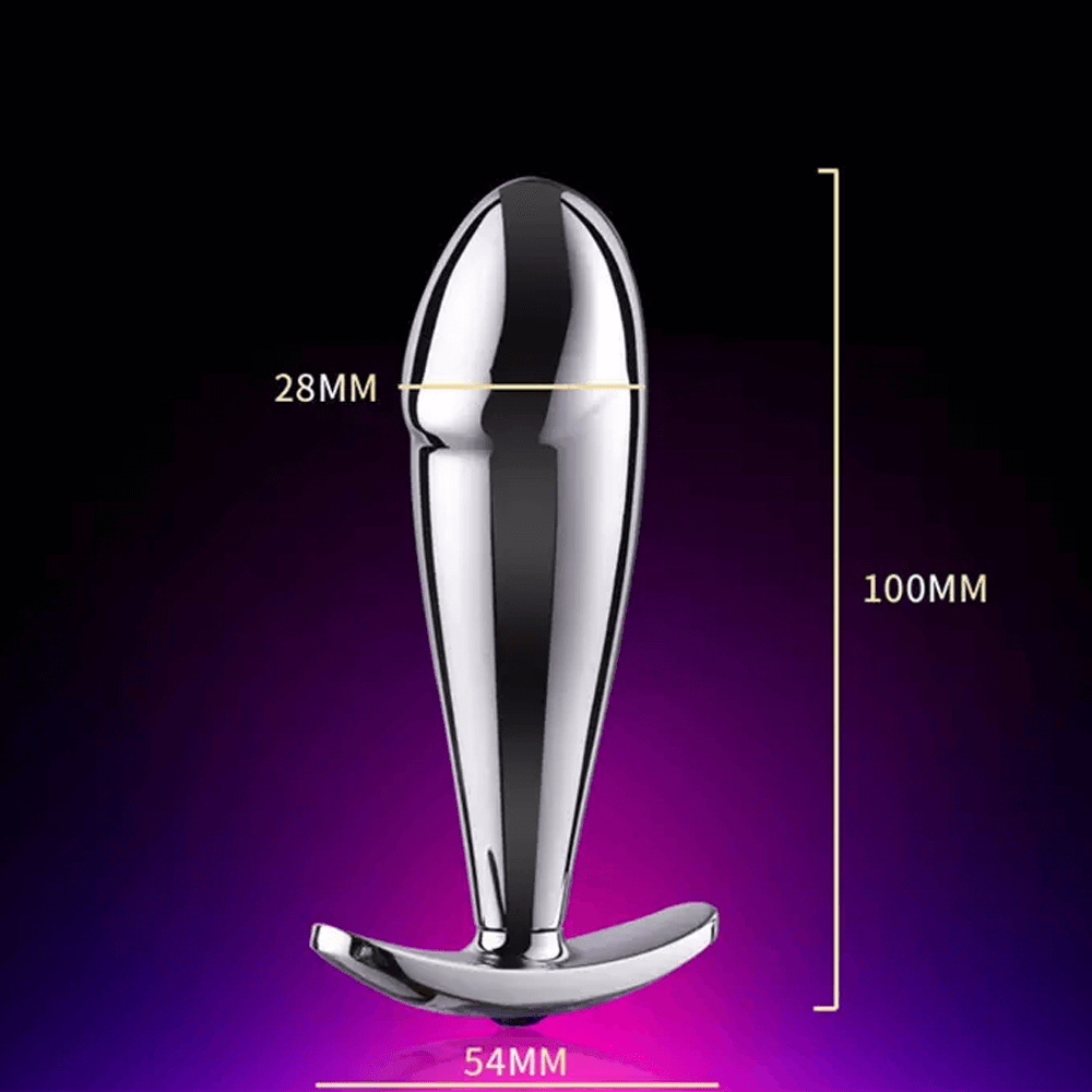 Metallic Butt Plug at Dildoes UK