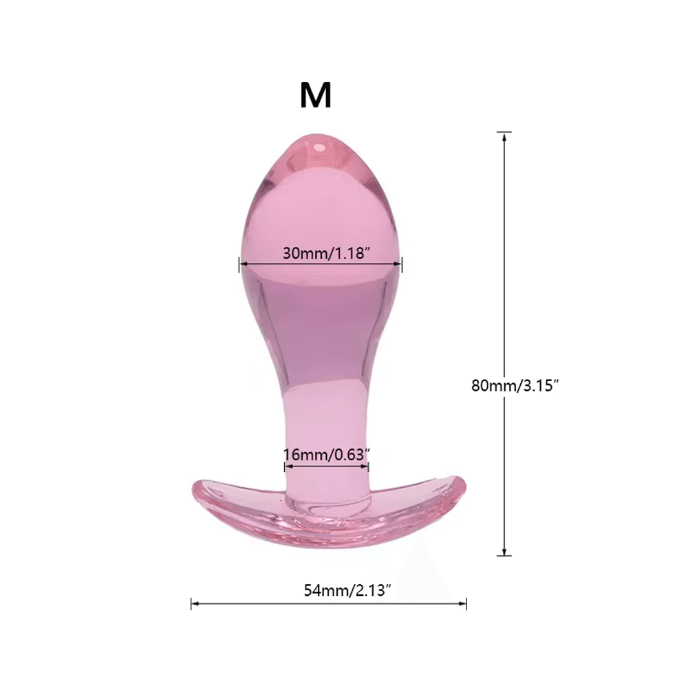 Timeless Rose Quartz Butt Plug at Dildoes UK