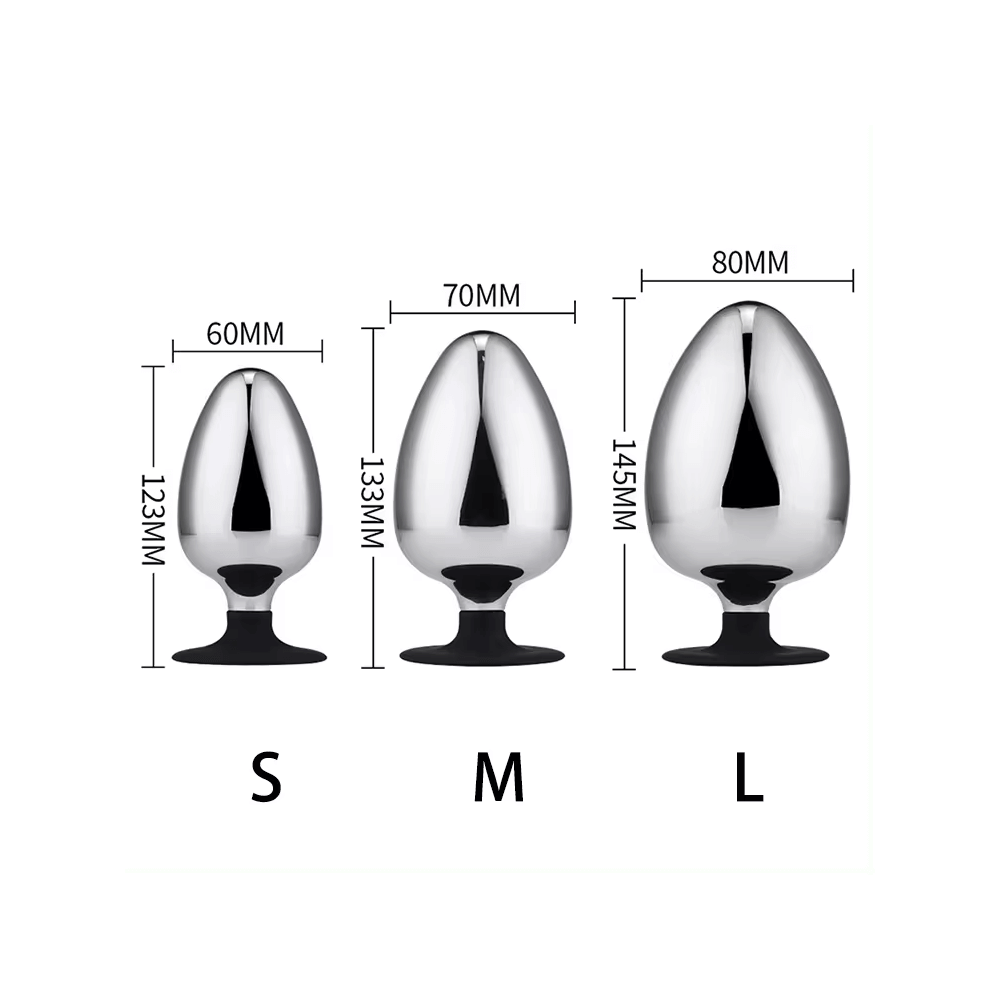 Timeless Metal Butt Plug at Dildoes UK