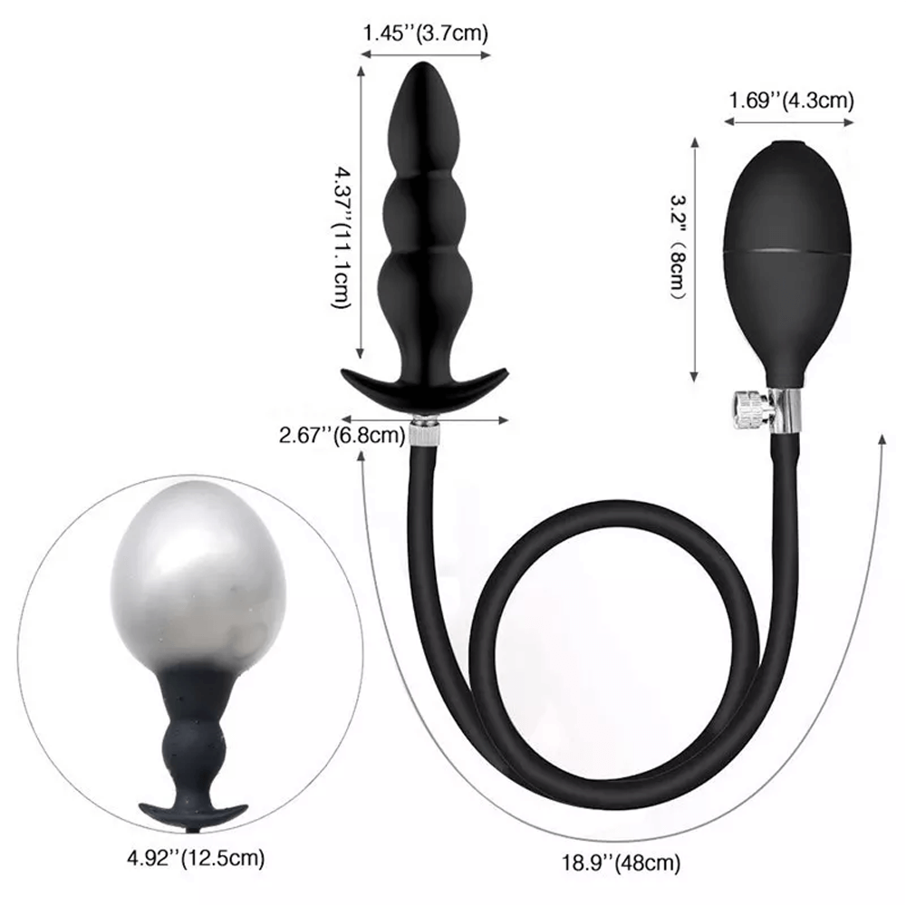 Air-Filled Anal Stimulator at Dildoes UK