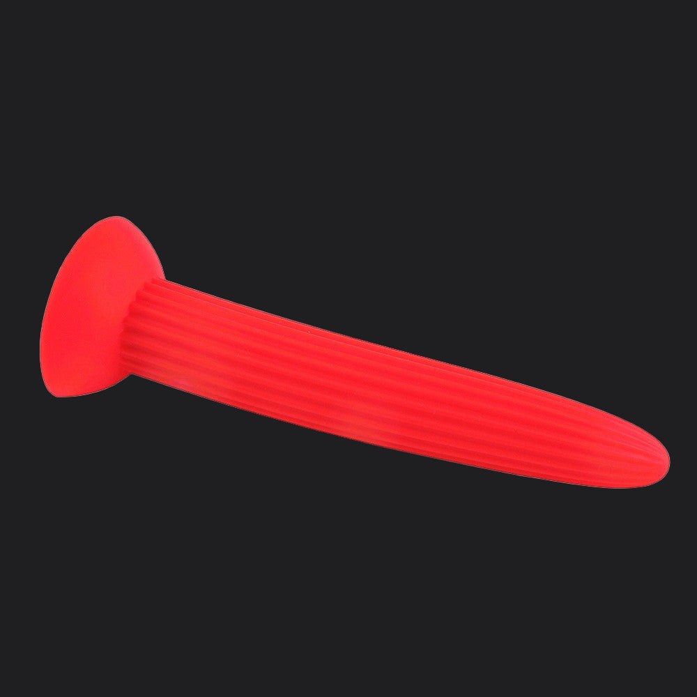 Watermelon Red Lined Dildo Plug