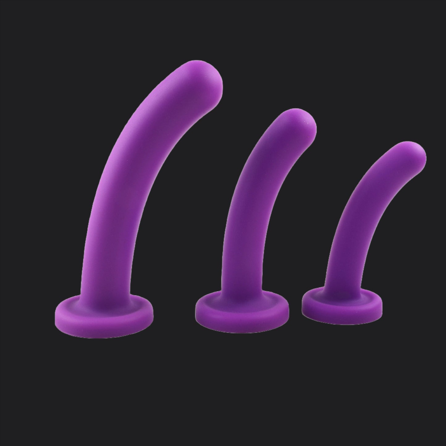 Purple Beginner Anal Dildo