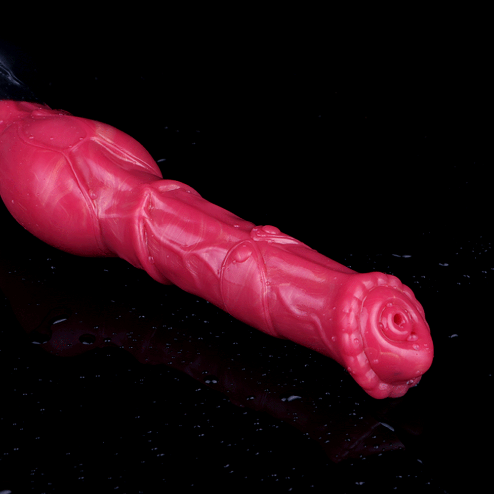 Shadowflame Ejaculating Inflatable Dildo - Destrier