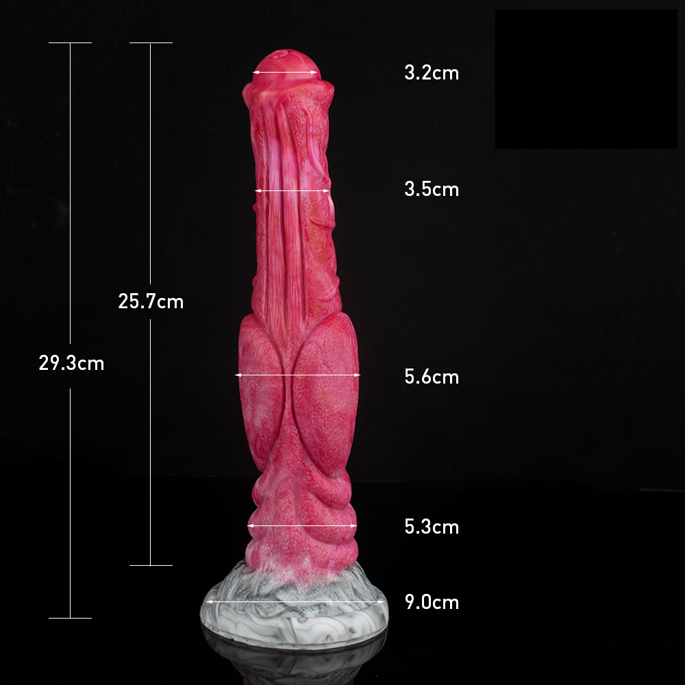 Punch Pink Ejaculating Horse Dildo - Nuckelavee