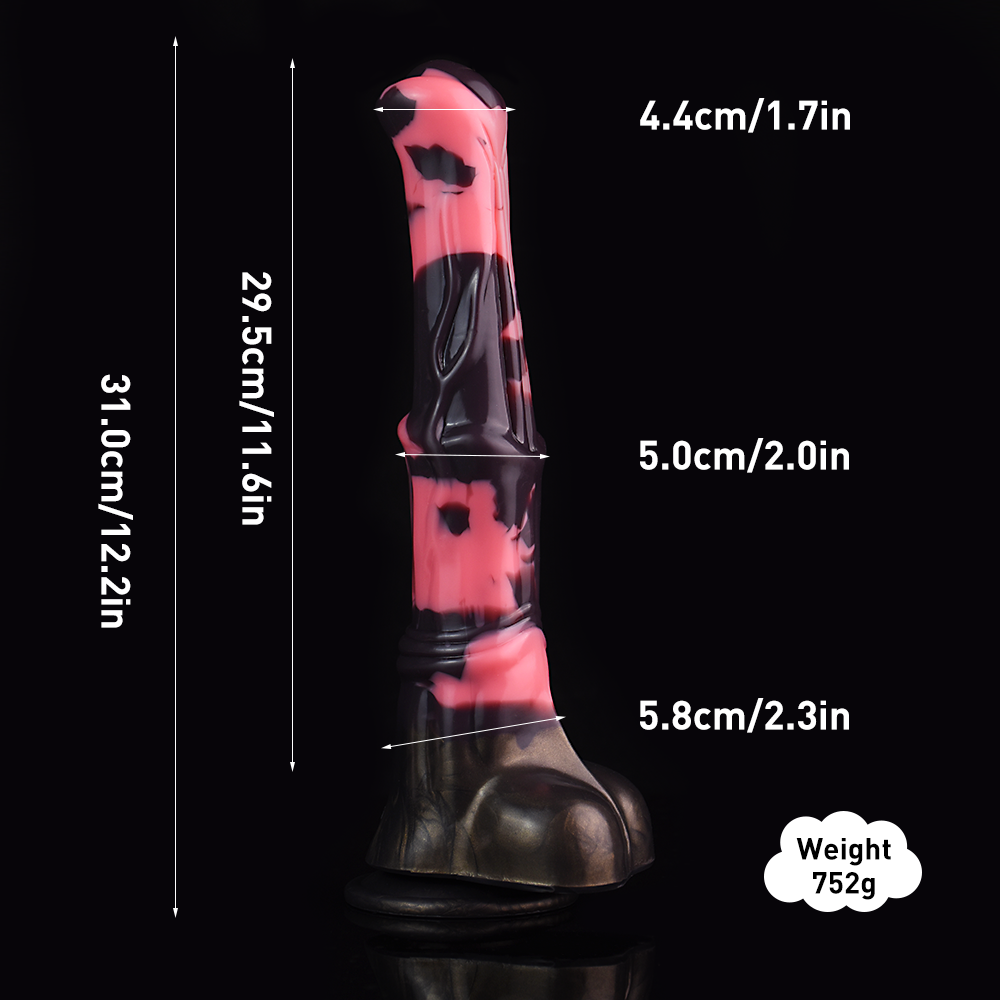 Roan Horse Dildo - Lost In The Fog