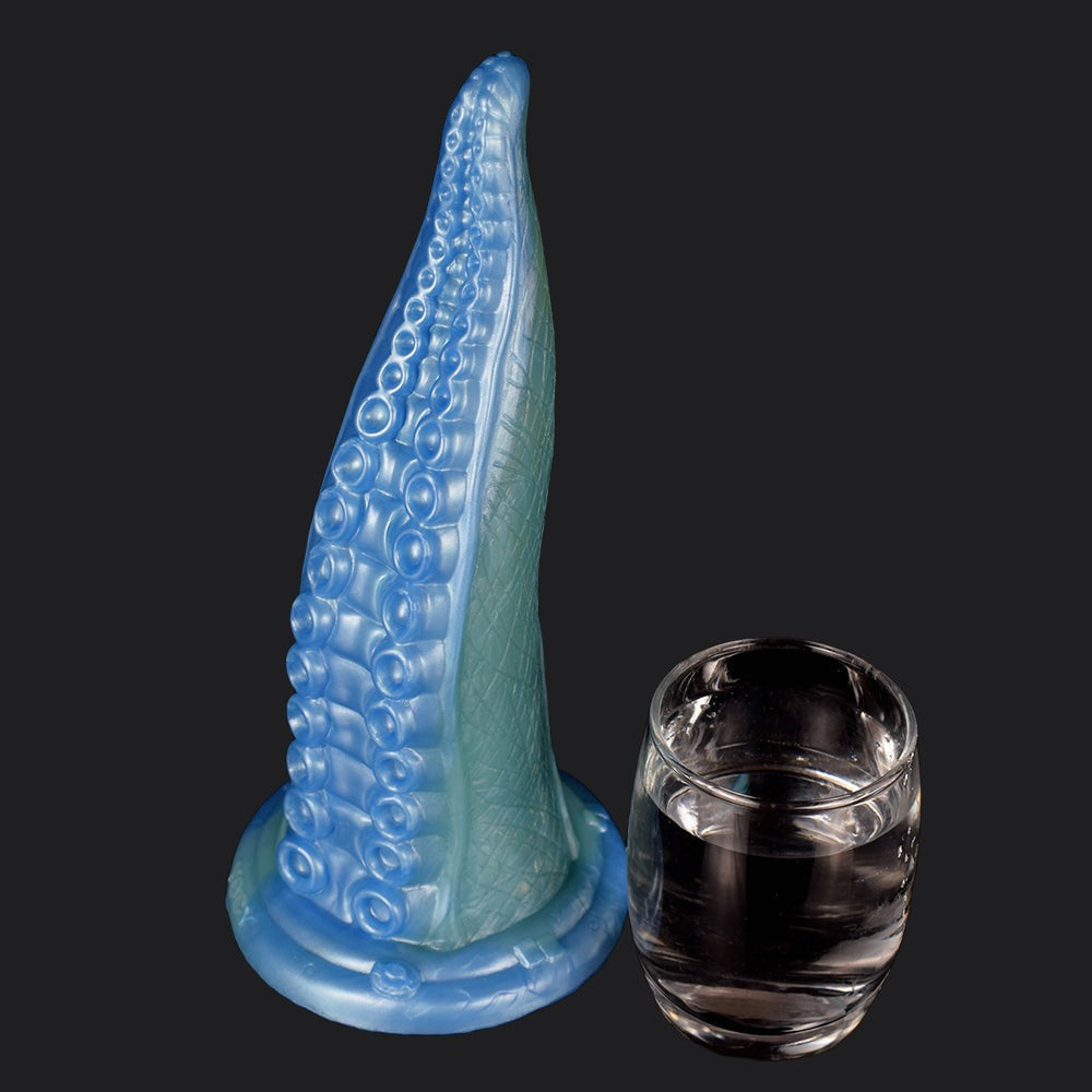 Deep Blue Octopus Tentacle Dildo - Dildoes UK