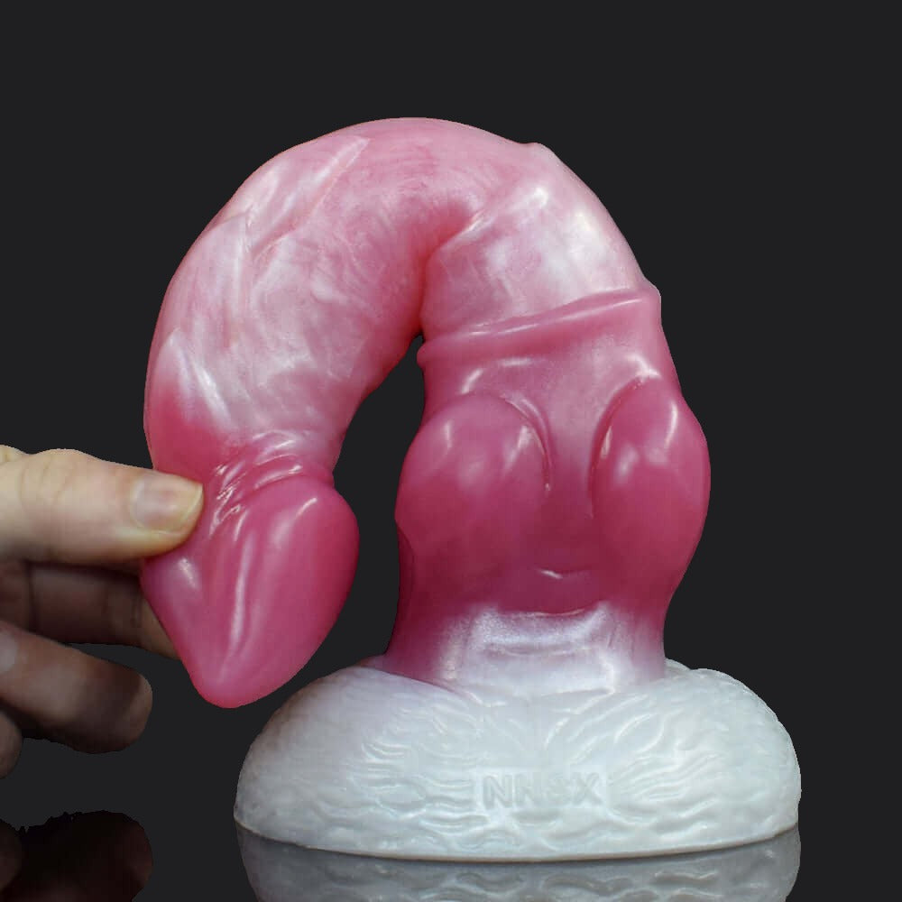 Deep Pink Dragon Dildo - Apep