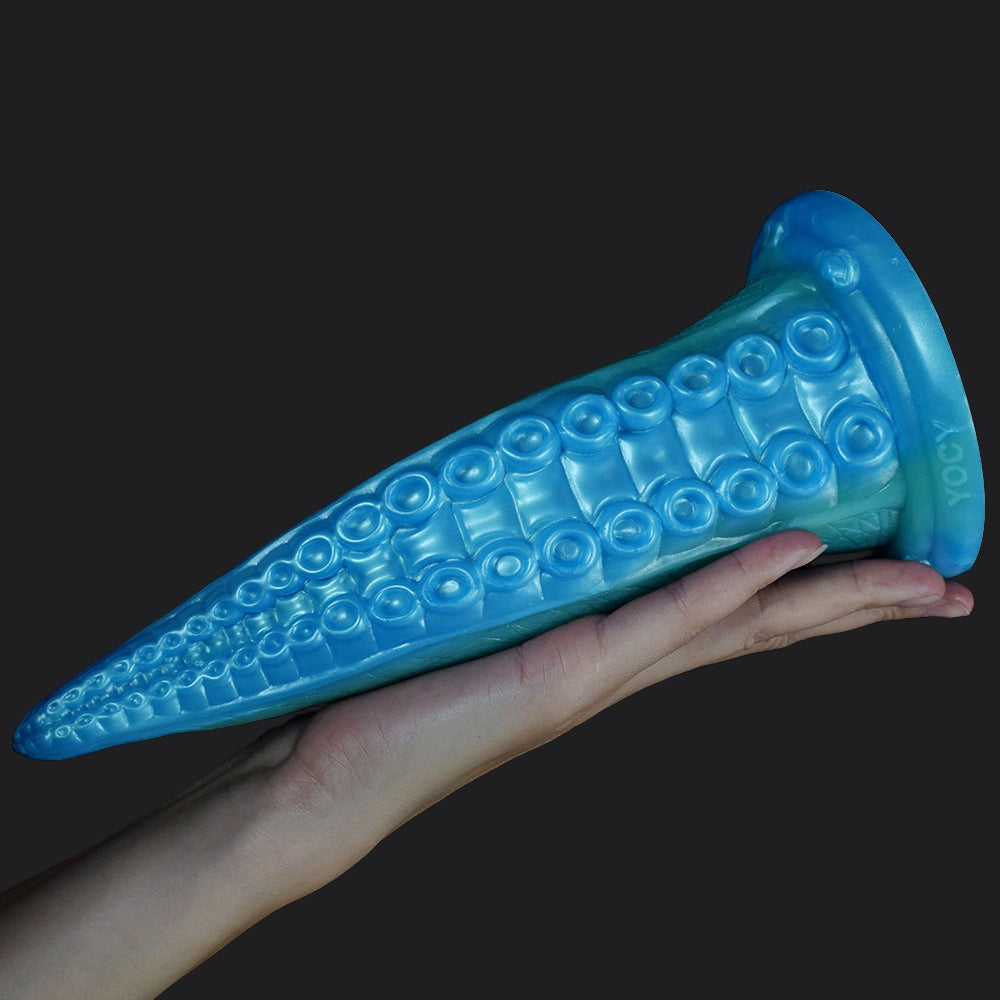 Deep Blue Octopus Tentacle Dildo - Dildoes UK