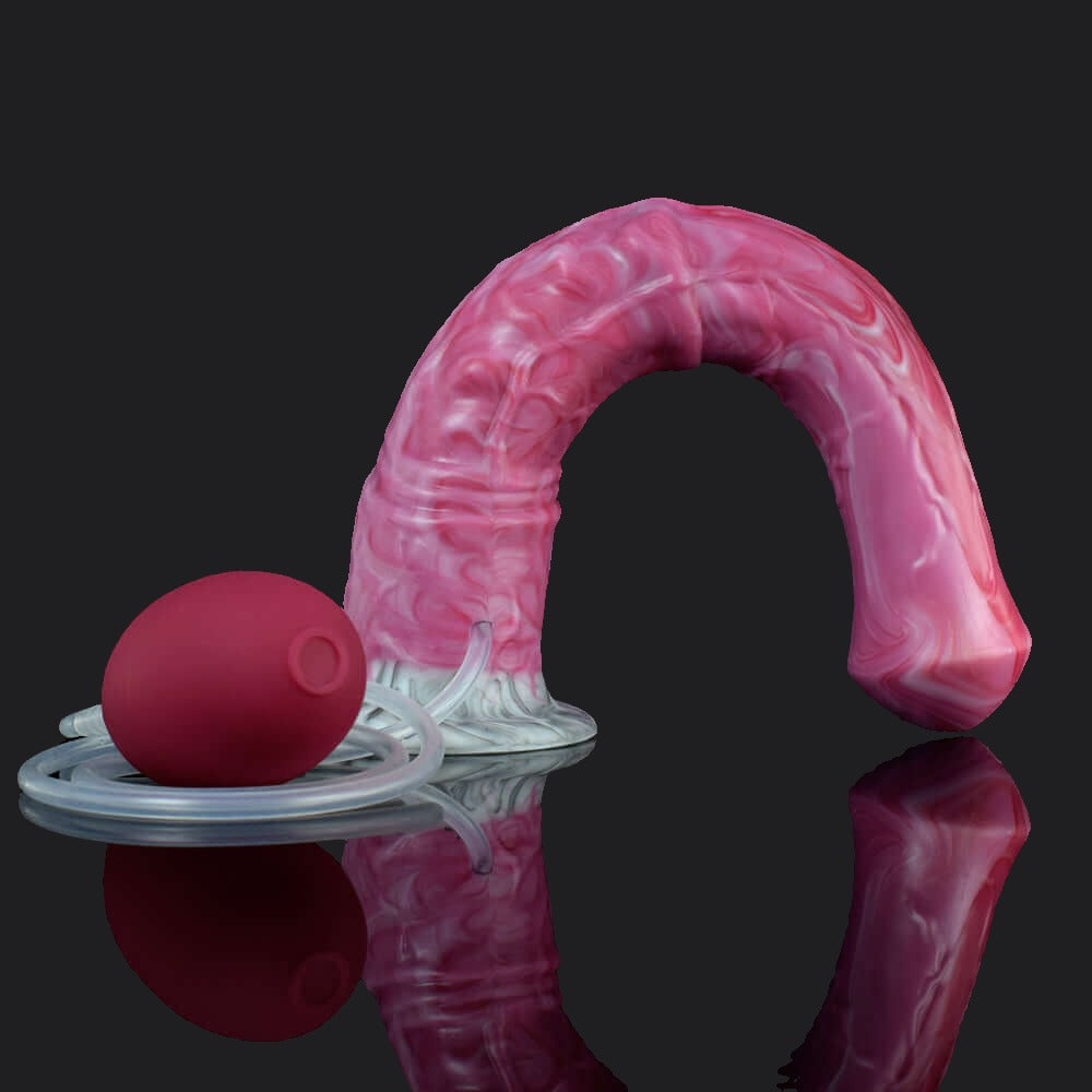 Punch Pink Squirting Horse Dildo - Bucephalus
