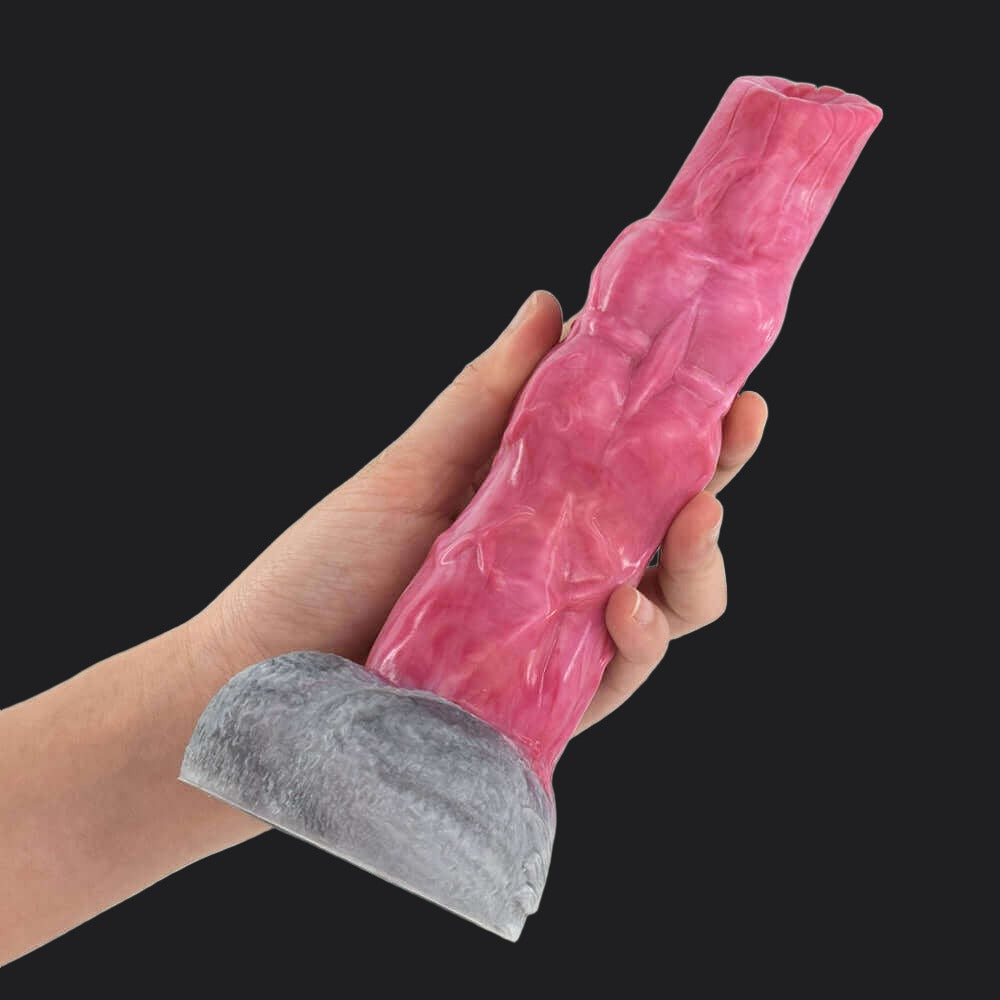 Punch Pink Monster Dildo - Minotaur