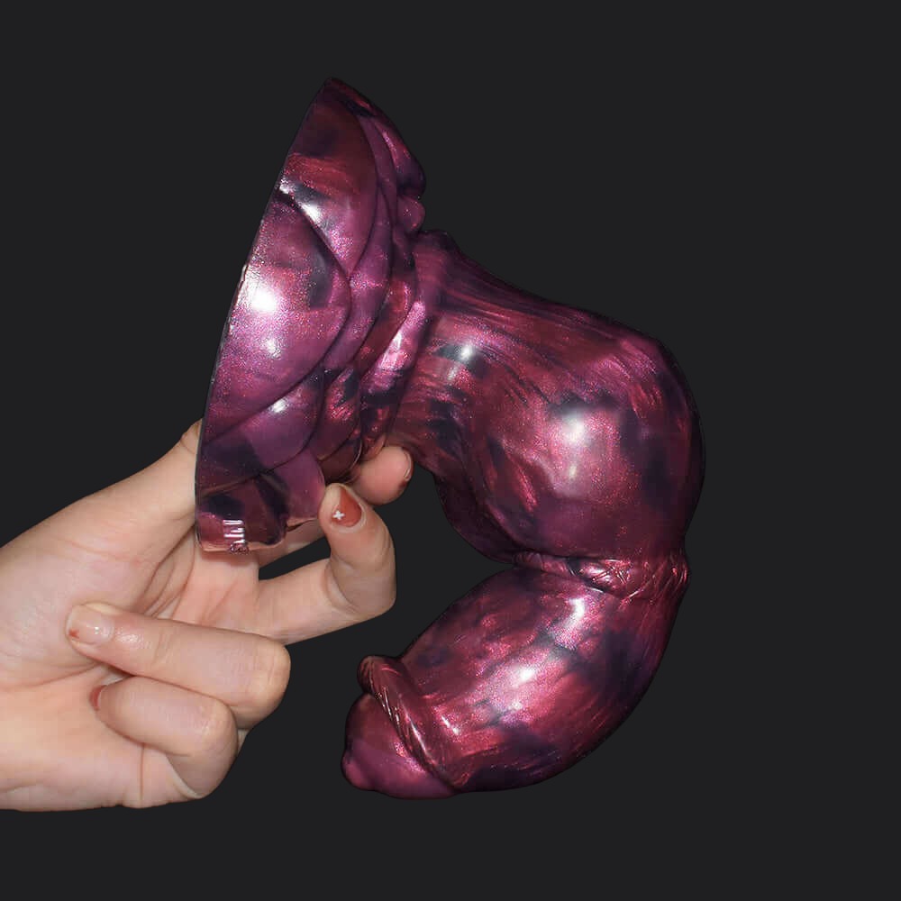 Chocolate Canine Dildo - Batt