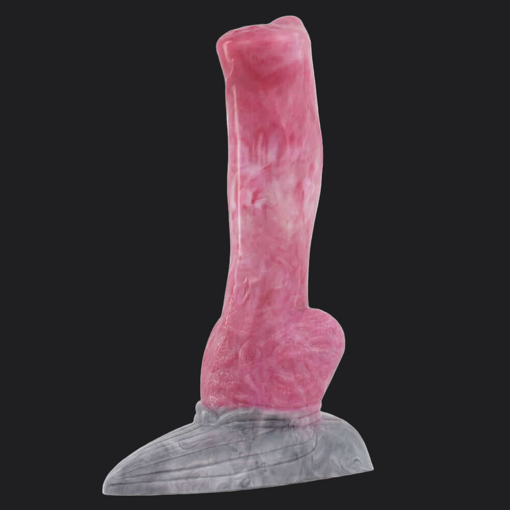 Punch Pink Dog Dildo - Great Dane