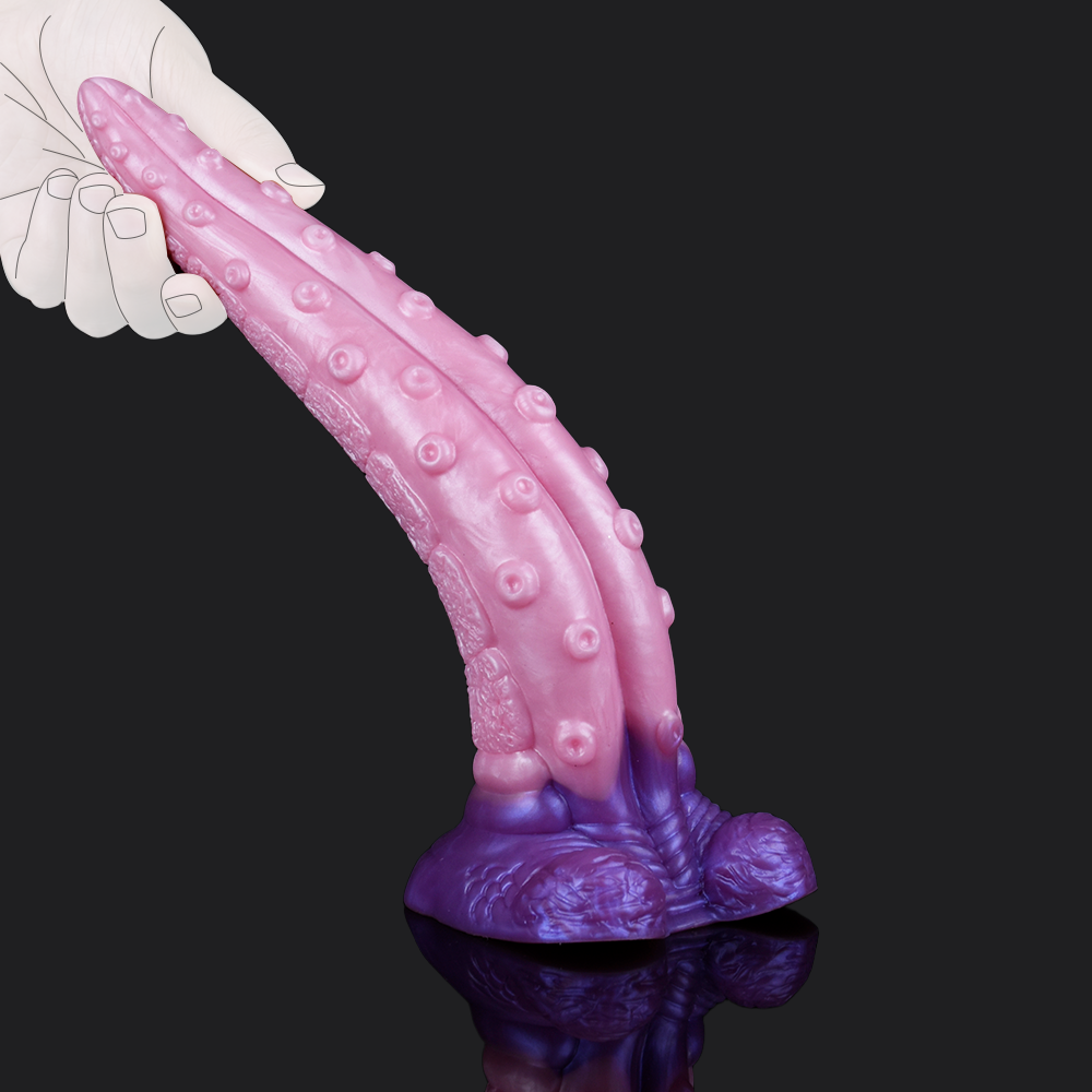 Squid Pink Tentacle Dildo - Tentacle Goddess