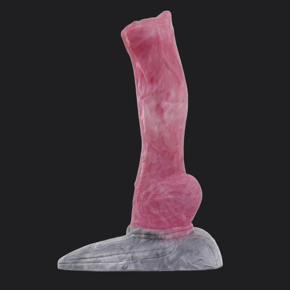 Punch Pink Dog Dildo - Great Dane