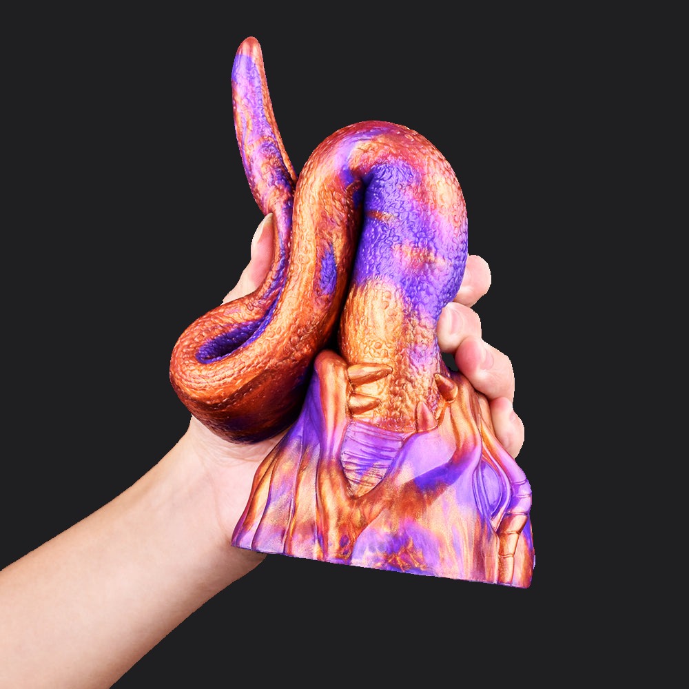 Demon Purple Tongue Dildo - Demon King