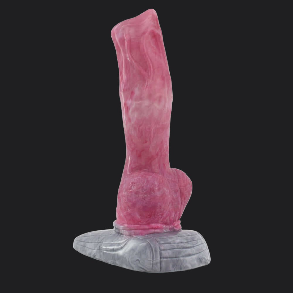 Punch Pink Dog Dildo - Great Dane