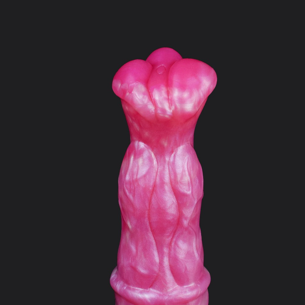 Screaming Pink Monster Dildo - Chort