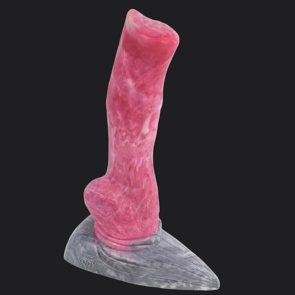 Punch Pink Dog Dildo - Great Dane