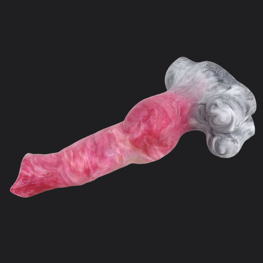 Punch Pink Monster Dildo - Lycan Werewolf