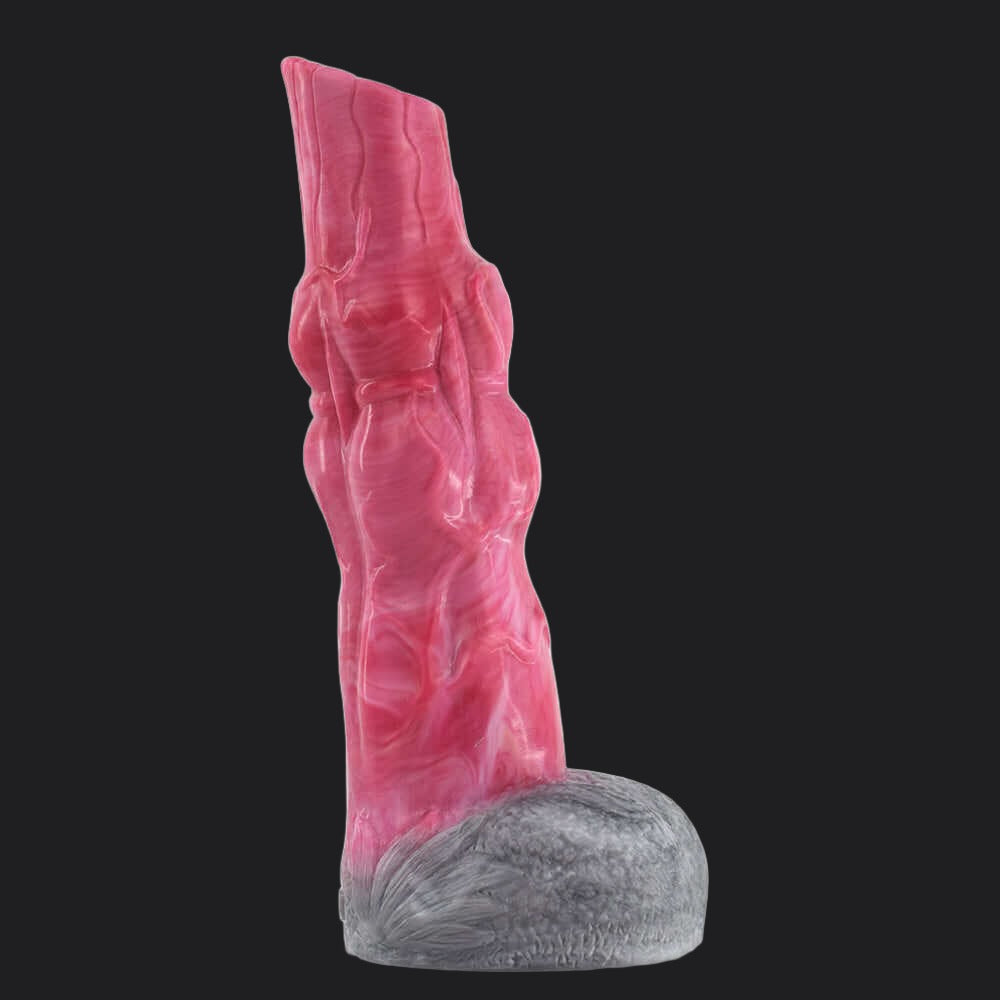 Punch Pink Monster Dildo - Minotaur