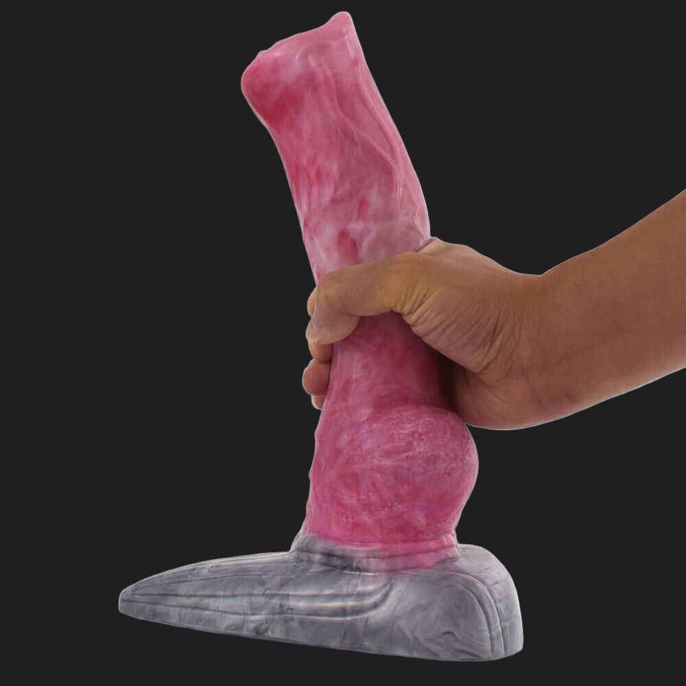Punch Pink Dog Dildo - Great Dane