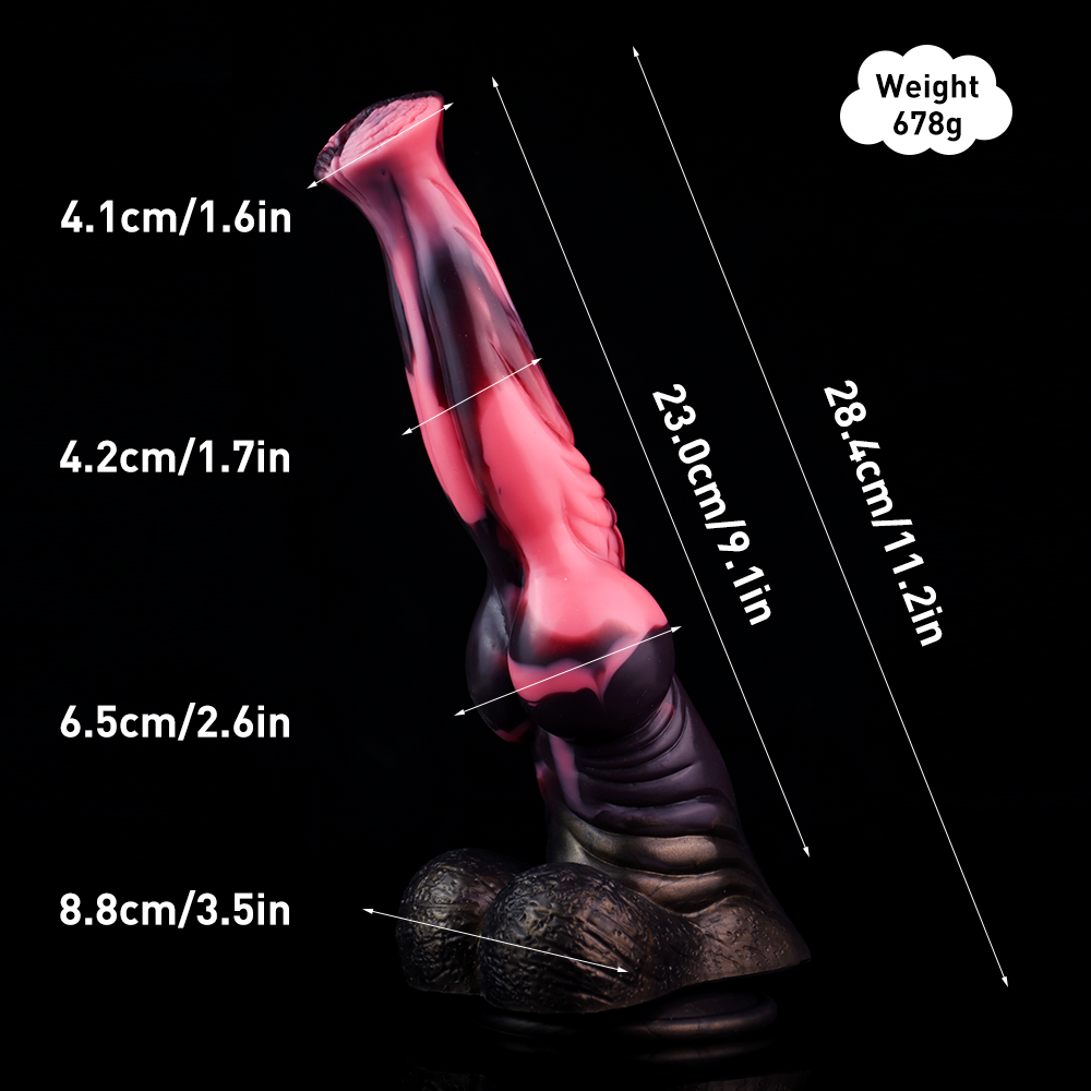 Roan Horse Dildo - Barbaro