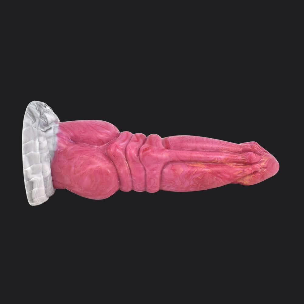 Punch Pink Dragon Dildo - Red Dragon