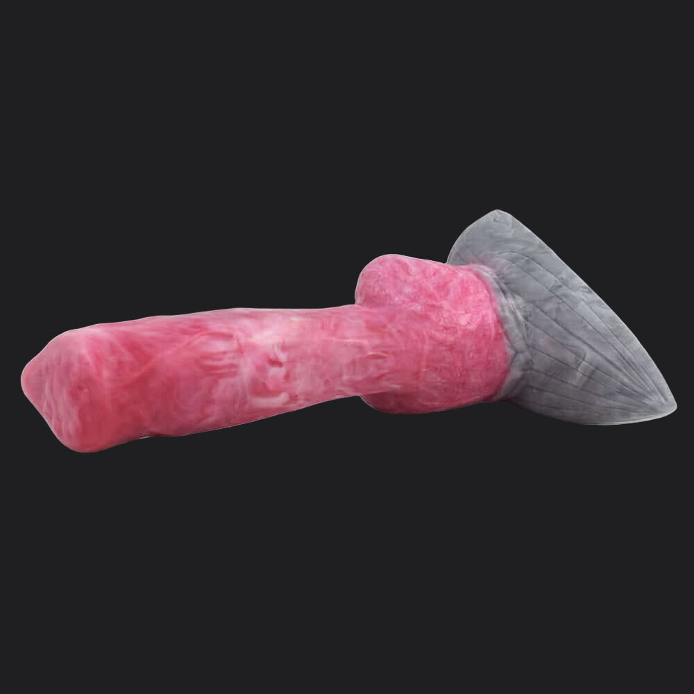 Punch Pink Dog Dildo - Great Dane
