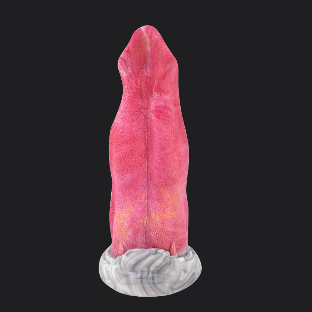 Punch Pink Monster Dildo - Werewolf Tongue