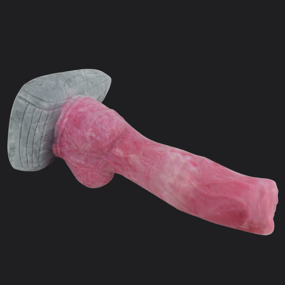 Punch Pink Dog Dildo - Great Dane