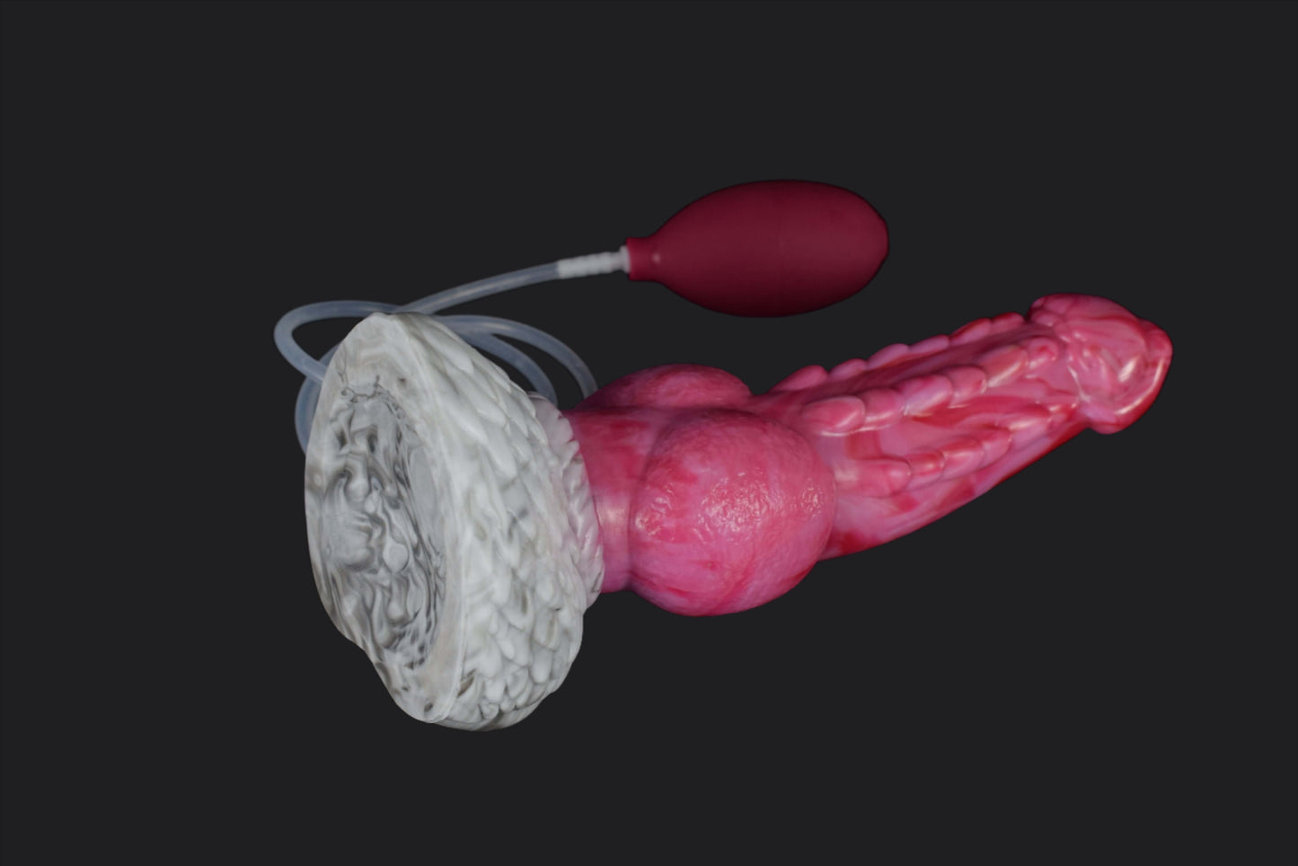 Punch Pink Squirting Monster Dildo - Primordial Werewolf