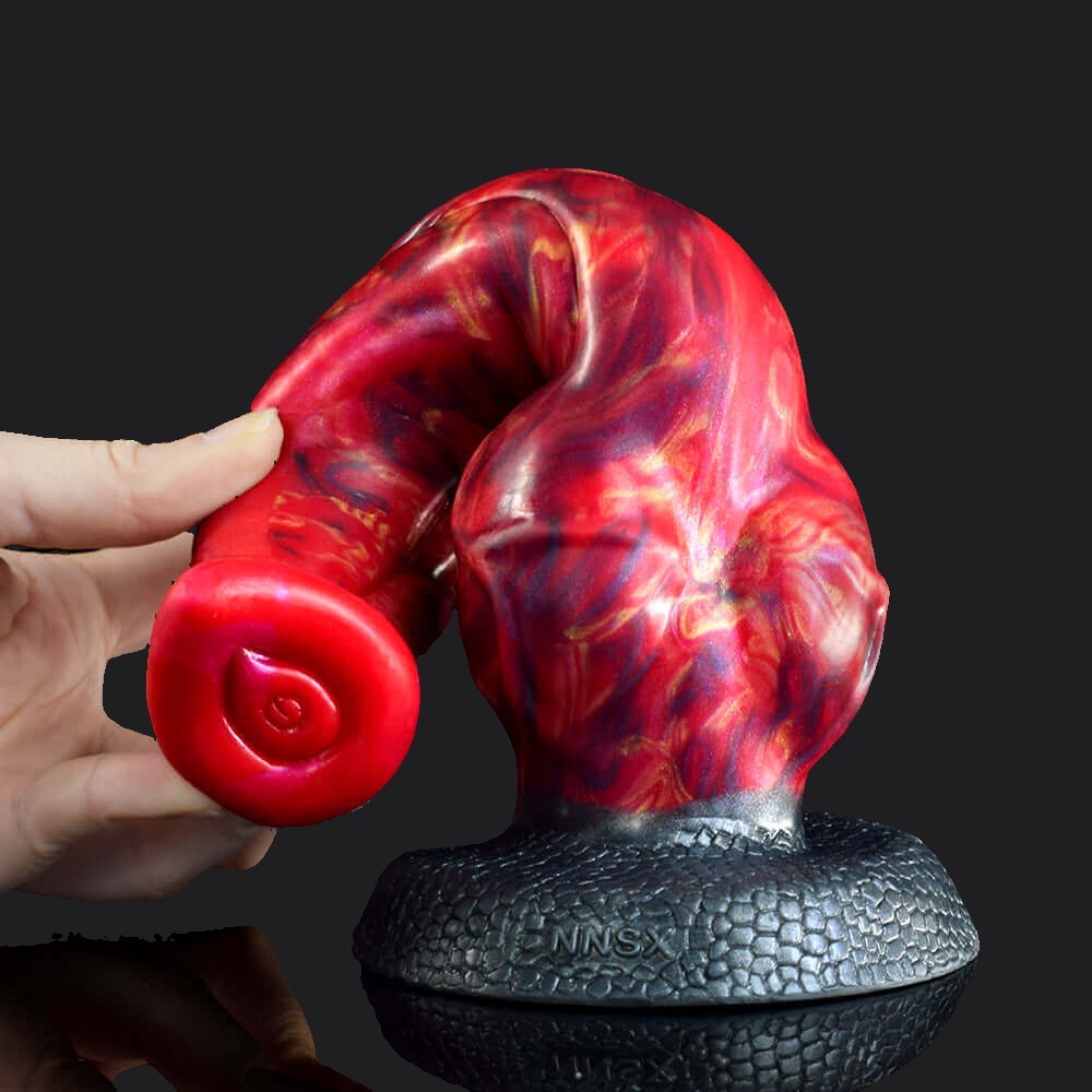 Mars Red Dragon Dildo - Darksmoke