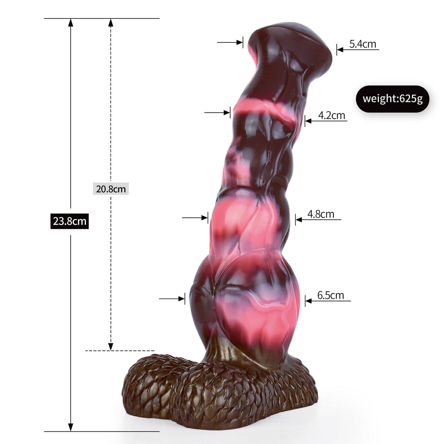 Roan Horse Dildo - Holy Bull