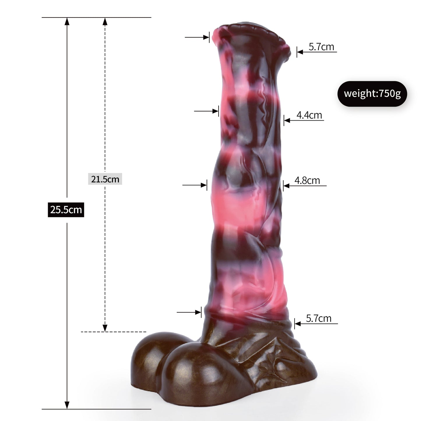 Roan Horse Dildo - Phar Lap