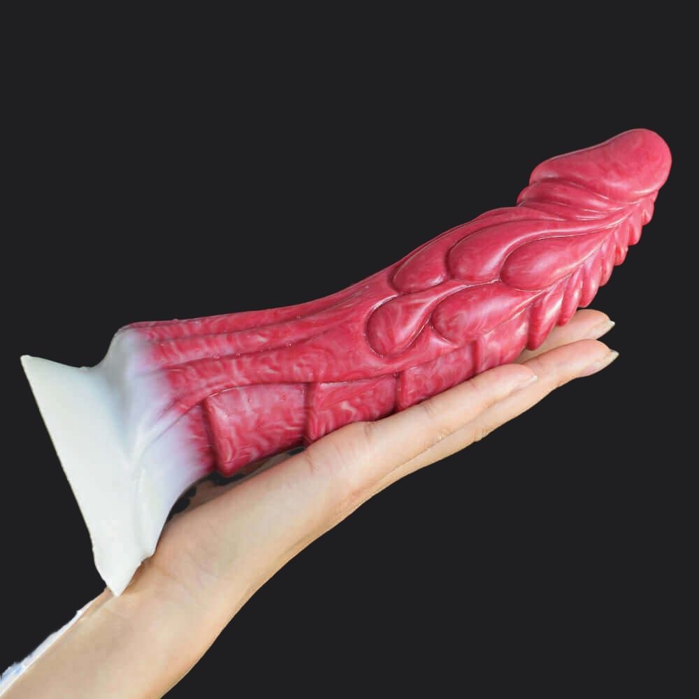 Blood Red Squirting Dragon Dildo - Syrax