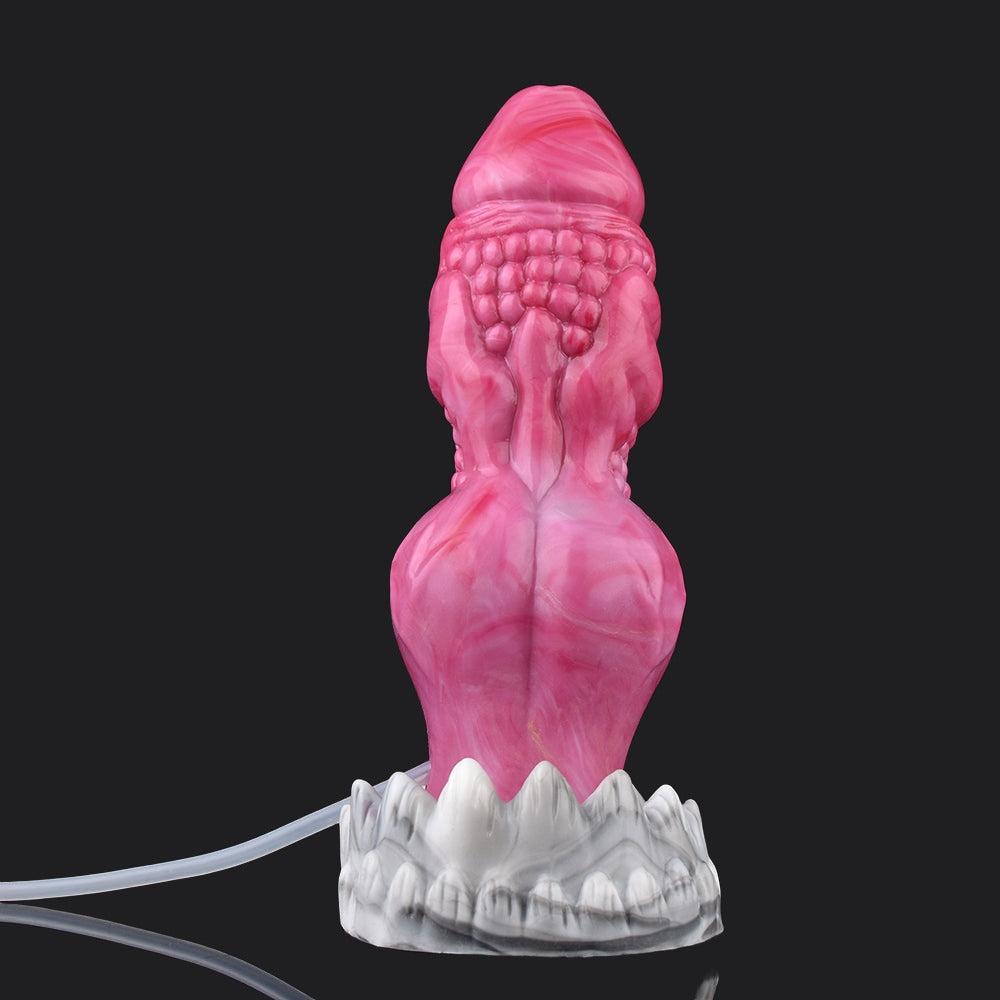 Punch Pink Cumming Monster Dildo - Warg