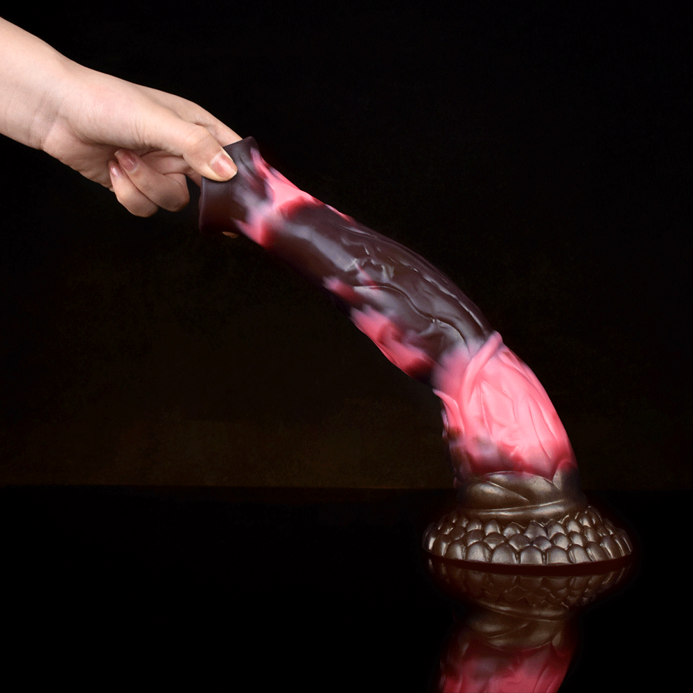Roan Horse Dildo - Black Caviar