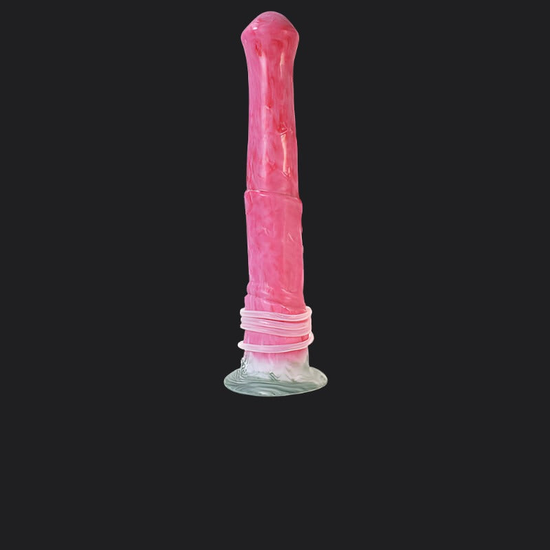 Punch Pink Squirting Horse Dildo - Bucephalus