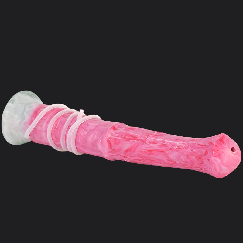 Punch Pink Squirting Horse Dildo - Bucephalus