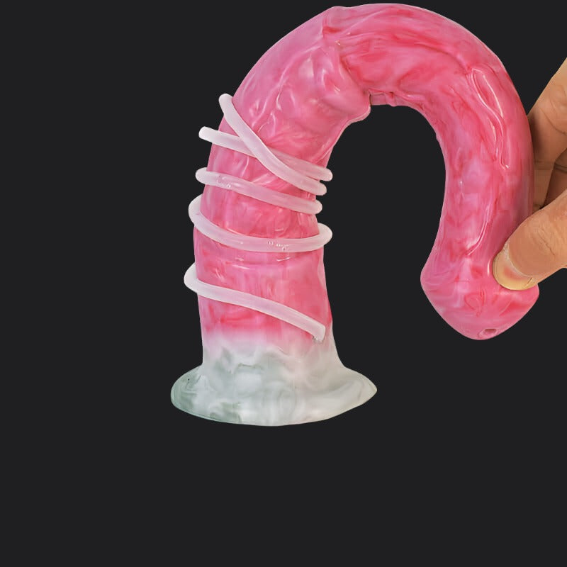 Punch Pink Squirting Horse Dildo - Bucephalus