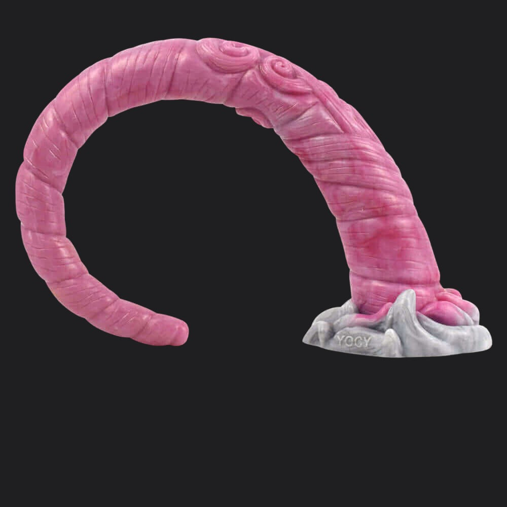 Punch Pink Monster Dildo - Unicorn Horn