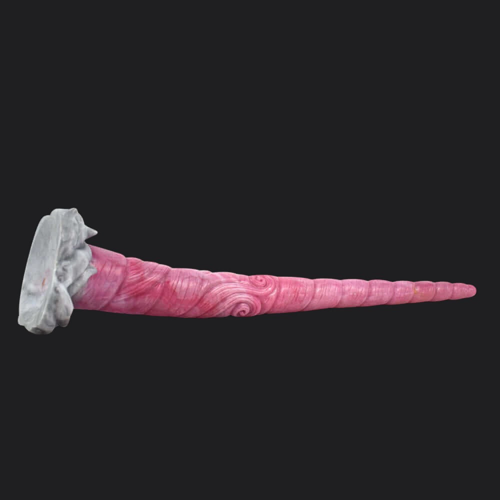 Punch Pink Monster Dildo - Unicorn Horn