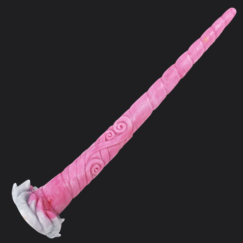 Punch Pink Monster Dildo - Unicorn Horn